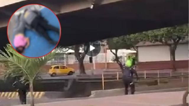 Video: En pleno centro sicarios mataron a una mujer e hirieron a un vigilante