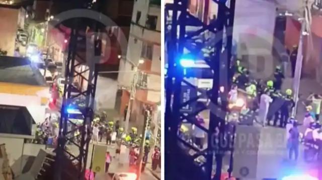 Policía enfrentó a hombres armados con cuchillos, que merodeaban un velorio.