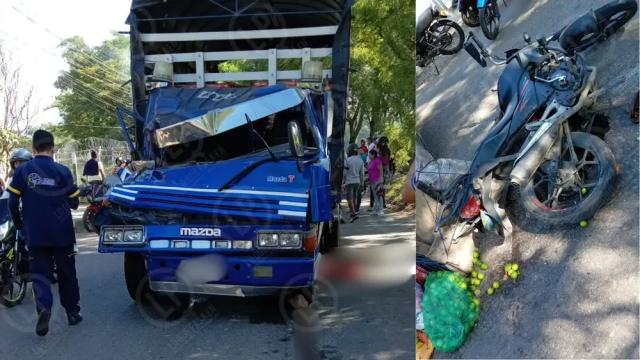 Ricardo, el domiciliario que murió arrollado por turbo y volqueta en Girón