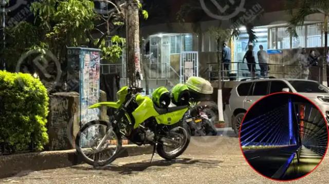 Joven baleado en pleno puente de la novena en Bucaramanga