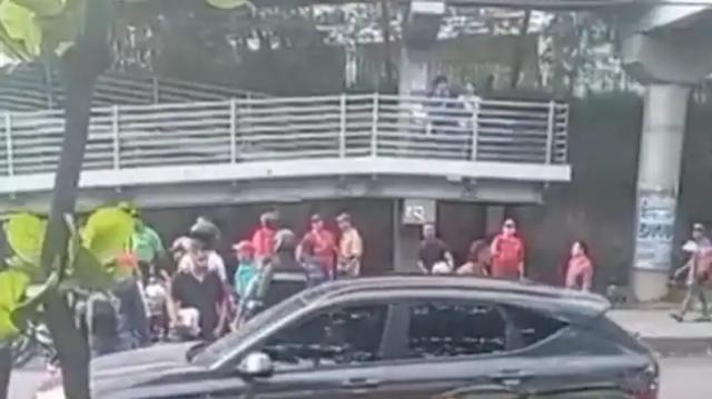 Hombre de la tercera edad murió arrollado por motociclista en Centroabastos