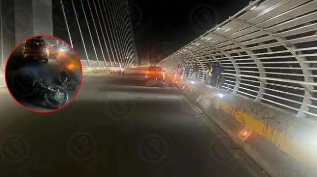 Motociclista falleció en trágico accidente sobre el puente Provincial en Bucaramanga