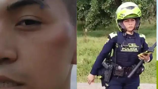 Suspenden por 10 años a patrullera que golpeó a un ciudadano durante operativo en Suba, Bogotá