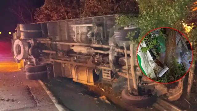 Fatal accidente cobró la vida de conductor en la vía Bucaramanga - San Alberto
