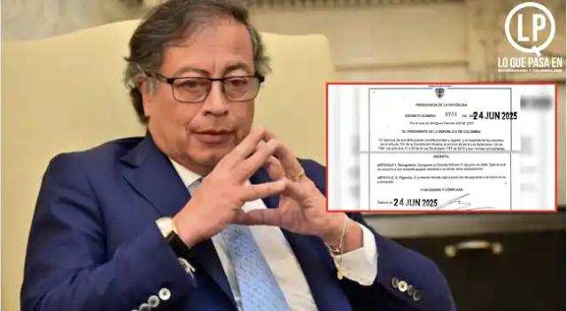 Presidente Petro deroga decreto que convocaba consulta popular tras aprobación de la reforma laboral en el Congreso