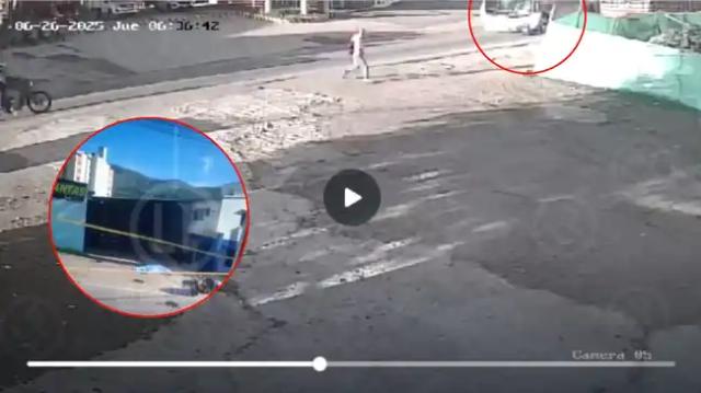 Video: Motociclista perdió la vida tras choque con bus de Copetran en Santander