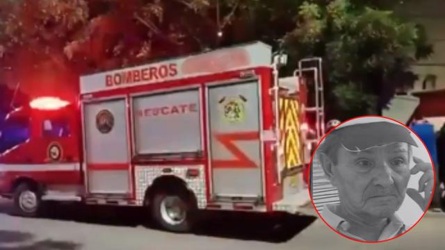 Anciano de 85 años murió atrapado en su habitación tras voraz incendio