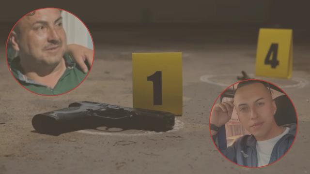 Padre e hijo fueron asesinados a tiros frente de su casa el tío lucha por vivir