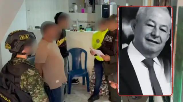 El presunto asesino de don Emiro Díaz fue capturado en operativo en Piedecuesta