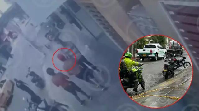 Video revela momento en que joven fue asesinado de una puñalada en el pecho