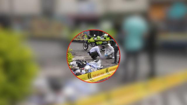 Recolectores de basura hallaron un feto de siete meses entre bolsas plásticas