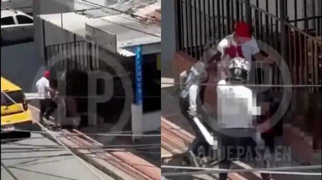 Le dispararon en la calle y respondió con cuchillo: dos heridos en Piedecuesta