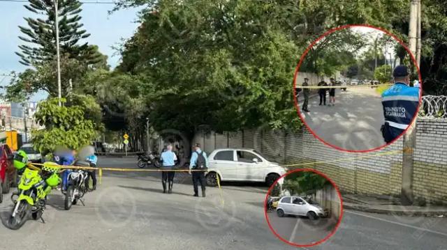 Conductor sufrió infarto al volante y arrolló a una mujer frente al Batallón