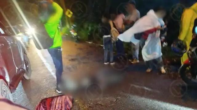 Motociclista murió tras aparatoso accidente en la vía a Mesa de los Santos