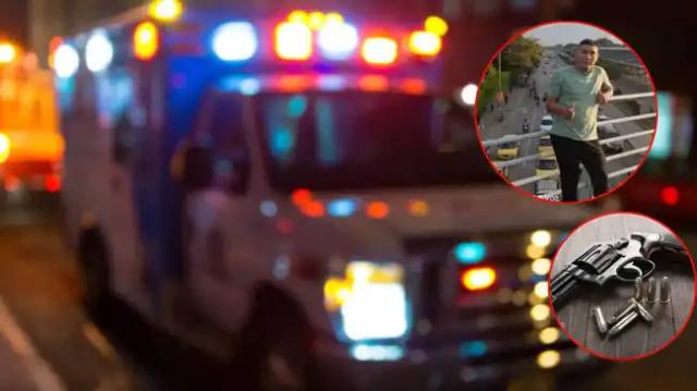 Hombre fue asesinado mientras lo transportaban en ambulancia, iba herido
