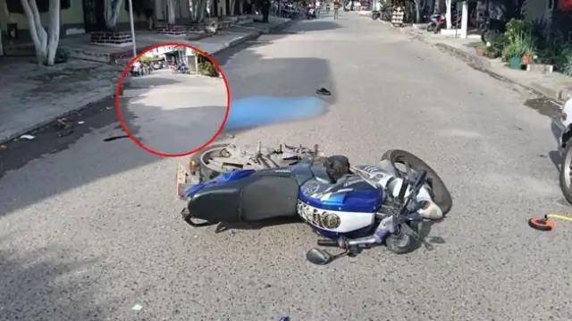 No portaba casco ni documentos: motociclista murió al no percatarse de un reductor de velocidad