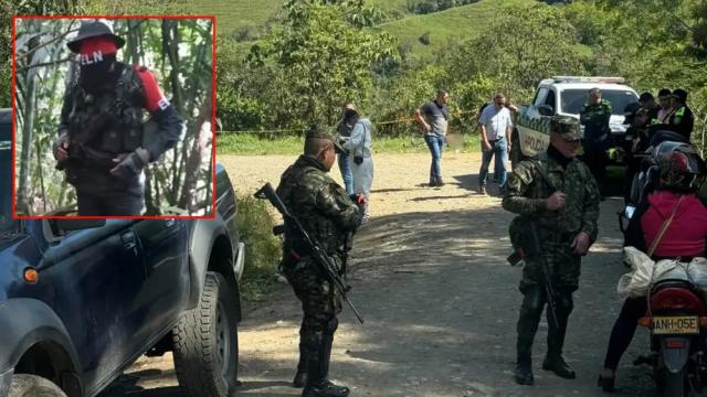 ELN se atribuye homicidio en Charalá. Autoridades ofrecen recompensa de 30 millones de pesos