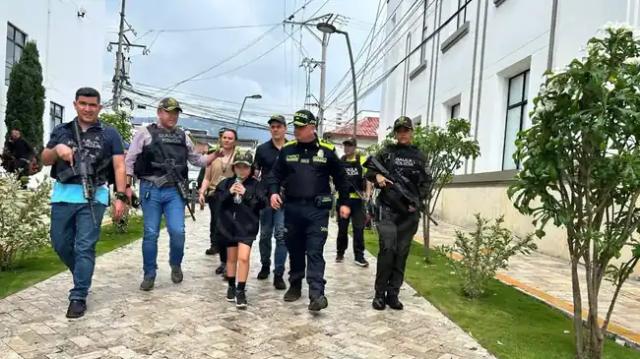 Gaula rescató a comerciante y a su hija de seis años secuestrados en Bucaramanga