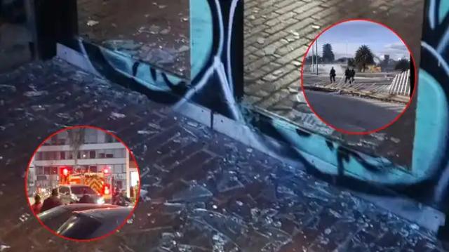 Explosión en Universidad dejó un herido grave y desató caos en el campus