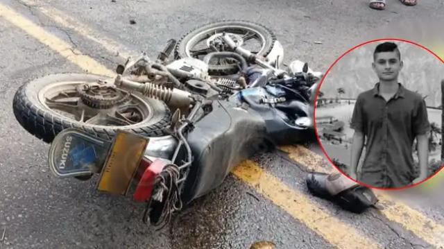 Adolescente que murió al estrellarse con tractocamión, sacó moto sin permiso