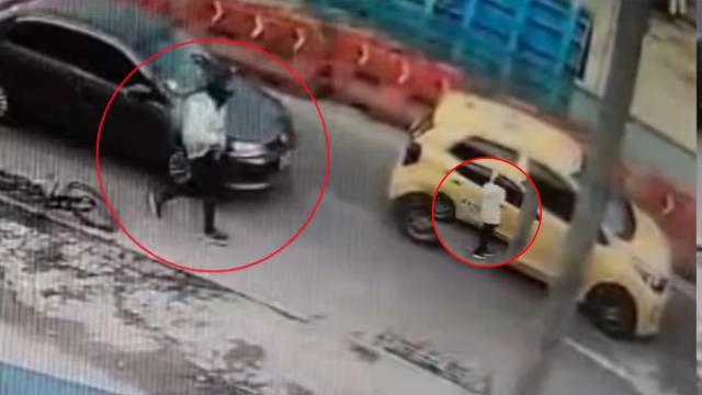 Hombre fue asesinado a tiros dentro de un taxi en pleno centro