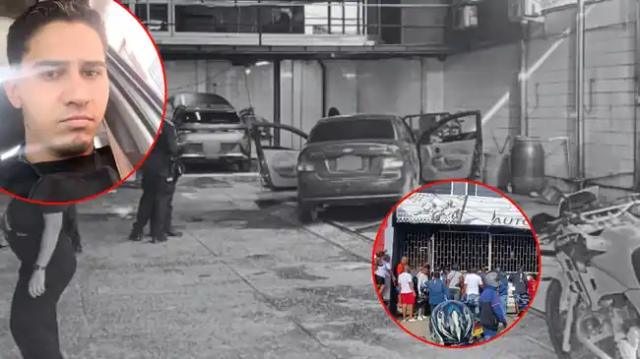 Sicarios asesinaron a un hombre dentro de un carro en lavadero de autos