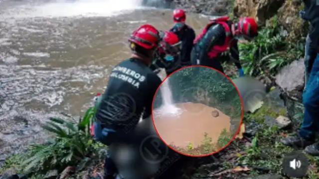Joven de 20 años murió tras golpearse la cabeza en una cascada en Santander