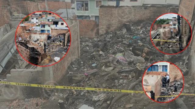 Hallan cuerpo calcinado de mujer desaparecida tras incendio en Zarabanda