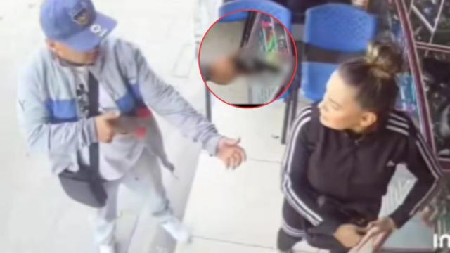 Video: Mujer se enfrentó a delincuente armado y no se dejó robar