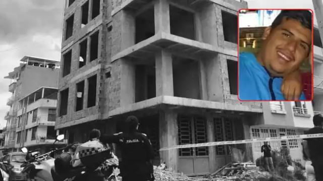 Obrero murió tras caer del quinto piso de una obra de construcción