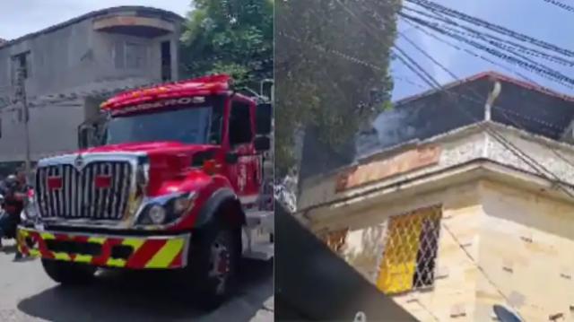 Video: Incendio en San Francisco generó alarma entre los vecinos