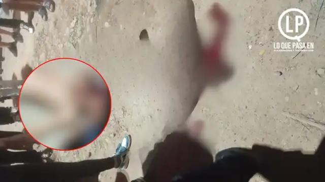 Video: Violenta riña a machete en El Playón dejó dos heridos