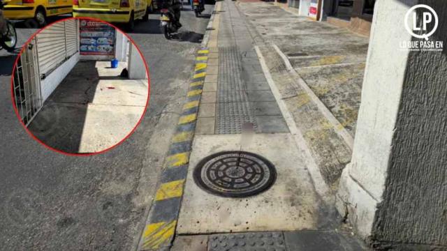 Violenta riña en el centro de Bucaramanga dejó un hombre herido y un capturado