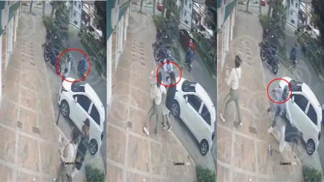 Video: Intento de robo desató balacera en el barrio El Prado de Bucaramanga