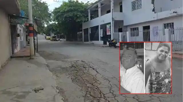 Moisés y ‘Carolina’, pareja de vendedores de tinto asesinada a disparos
