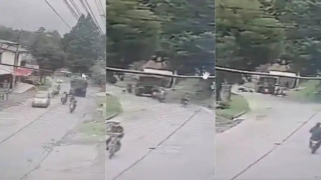 Video: niña de 4 años murió en grave accidente de motocicleta