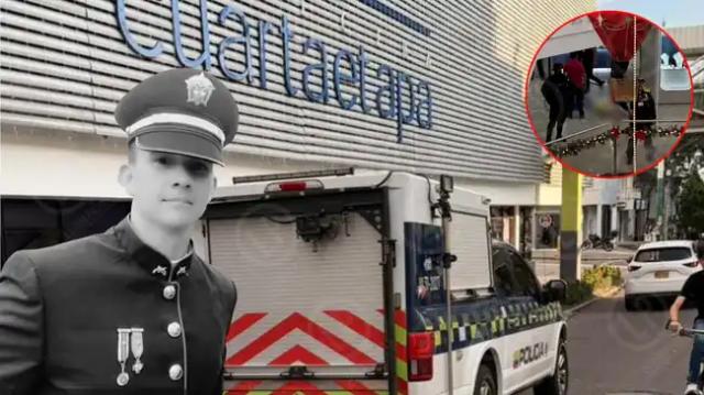 Atraco fallido en Bucaramanga dejó muertos a un policía y a presunto ladrón