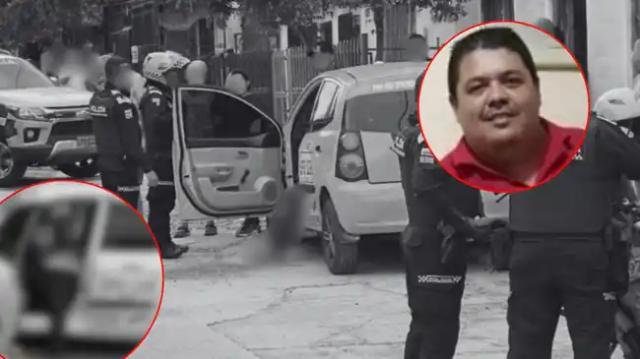 Sicario asesinó a ‘El Gordo’ mientras instalaba un papel ahumado a un taxi