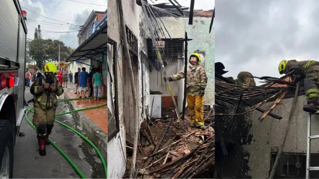 Familia perdió todo en un devastador incendio en el norte de Bucaramanga