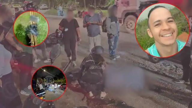 Jhon, el domiciliario que murió en la autopista Floridablanca