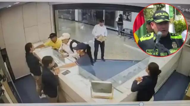 Video: Capturan a subintendente implicado en robo a joyería en Bucaramanga