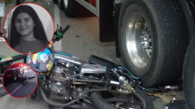 Video: Joven madre murió en trágico choque en la vía Rionegro