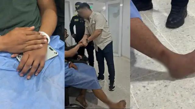 Atentado terrorista en Santander dejó dos policías heridos tras explosión