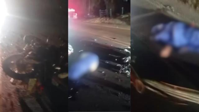 Trágico choque entre motocicletas dejó dos muertos en carretera santandereana