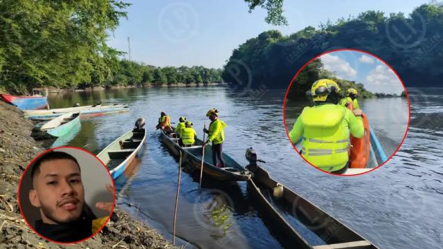 Tragedia en el río Carare: buscan a Bryan Alexis Molina, joven desaparecido