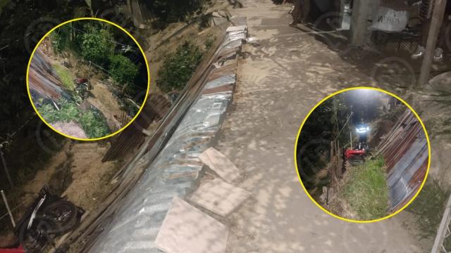 Hombre murió al perder el control de su motocicleta al ingresar a su casa.