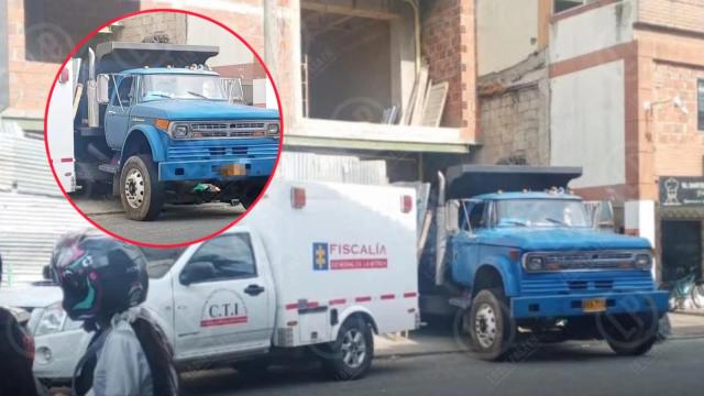 Tragedia en obra de construcción en Bucaramanga: trabajador murió tras accidente con volqueta.