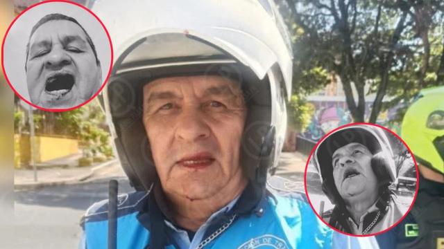 En plena vía y a plena luz: así fue la agresión contra un agente en Bucaramanga.