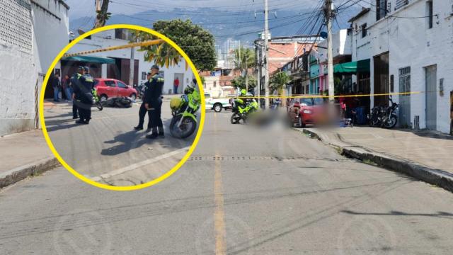 Motociclista fue interceptado y asesinado a tiros en el barrio 12 octubre.