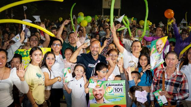 Sergio Isnardo Muñoz busca llegar al Congreso con una apuesta por el desarrollo de Santander
